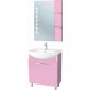 Мебель для ванной Bellezza Глория Гласс 65 розовая фото 1