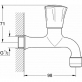 Кран Grohe Costa L 30098001 для кухонной мойки фото 2