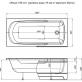 Акриловая ванна Aquanet Extra 150x70 фото 2