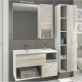Мебель для ванной Comforty Ганновер 90 дуб дымчатый фото 1