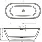 Акриловая ванна Riho Inspire FS 180x80 без гидромассажа BD0200500000000 фото 3