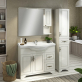 Тумба с раковиной Velvex Klaufs 40.1D черная, шатанэ фото 8