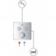 Термостат Grohe Grohtherm SmartControl 29156LS0 для ванны с душем, moon white фото 2