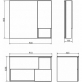 Мебель для ванной Comforty Ганновер 90 дуб дымчатый фото 2