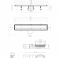 Линейный трап PESTAN Confluo Premium Black Glass Line 13000295 фото 4