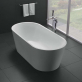 Ванна акриловая отдельностоящая  BelBagno BB71-1500 Bianco фото 1