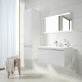 Мебель для ванной Ravak Clear 80 белая фото 1