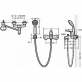 Смеситель Bravat Fit 7F6135188CP-B-RUS для ванны с душем фото 3