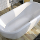 Акриловая ванна Riho Dua 180x86 с белой глянцевой панелью без гидромассажа BD0100500000000 фото 2