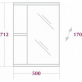 Зеркало-шкаф Onika Карина 50.00 У фото 5
