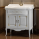 Мебель для ванной Opadiris Лоренцо 80 белая с патиной фото 5