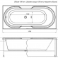 Акриловая ванна Aquanet Valencia 170x75 фото 2