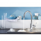 Смеситель Grohe BauEdge 31367000 для кухонной мойки + Средство для очистки Grohe Grohclean 48166000 фото 4