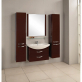 Мебель для ванной Акватон Ария М 80 темно-коричневая фото 2