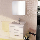 Мебель для ванной Comforty Лаура 60-2 белый глянец фото 1