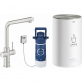 Смеситель Grohe Red II Duo 30327DC1 для кухонной мойки, с водонагревателем фото 1