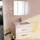Мебель для ванной Comforty Лаура 75-2 белый глянец фото 1