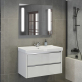Мебель для ванной Comforty Дублин 90 белый глянец фото 1