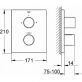 Термостат Grohe Grohtherm F 27618000 для ванны с душем фото 3
