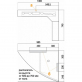 Тумба Акватон Корнер 100 R угловая фото 5