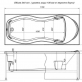 Панель фронтальная для акриловой ванны Santek Майорка 150х90 см левая фото 3