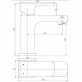 Смеситель для раковины KAISER Zinger 35011 фото 4