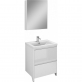 Мебель для ванной Velvex Klaufs 60.2Y белая, напольная фото 1