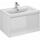 Мебель для ванной Velvex Klaufs 70.1Y белая, подвесная фото 5