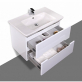 Тумба с раковиной BelBagno Torino 60 bianco lucido фото 4