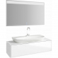 Мебель для ванной Aqwella 5 stars Genesis 120 белая фото 2