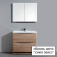 Мебель для ванной BelBagno Piramide 65 rovere bianco фото 2