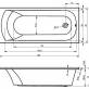 Акриловая ванна Riho Miami 180x80 без гидромассажа BB6400500000000 фото 3
