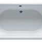 Акриловая ванна Riho Dua 180x86 с белой глянцевой панелью без гидромассажа BD0100500000000 фото 4