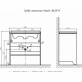 Мебель для ванной Velvex Klaufs 80.2D.1Y белая, напольная фото 4