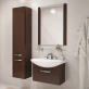 Мебель для ванной Акватон Ария 65 темно-коричневая фото 1