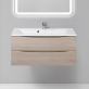 Мебель для ванной BelBagno Marino 100 rovere grigio фото 3