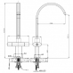 Смеситель для кухни KAISER Elite 2070055 фото 2
