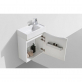 Тумба с раковиной BelBagno Mini 50 bianco lucido правая фото 4