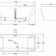 Ванна акриловая отдельностоящая BelBagno BB73-1700 Bianco фото 2