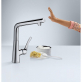 Смеситель Hansgrohe Metris Select 14883000 для кухонной мойки фото 4