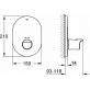 Термостат Grohe Grohtherm 2000 New 19352001 для ванны с душем фото 2