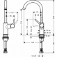 Смеситель для кухни KAISER Corner 48344 фото 9
