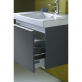 Мебель для ванной Jacob Delafon Odeon Up 70 серый антрацит фото 3