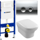 Комплект: Унитаз подвесной Jacob Delafon Vox EDM102-00 +  Инсталляция Geberit Duofix Delta 3 в 1 458.124.21.1 фото 7