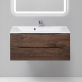 Тумба с раковиной BelBagno Marino 100 rovere moro фото 1