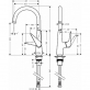Смеситель Hansgrohe Talis S 72810000 для кухонной мойки фото 2