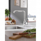Смеситель Grohe Essence 30269000 для кухонной мойки фото 4
