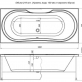 Панель фронтальная для акриловой ванны Santek Монако 150х70 см фото 3