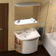 Мебель для ванной Ravak Rosa Comfort береза/белая R фото 1