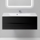 Тумба с раковиной BelBagno Marino 120 nero lucido фото 1